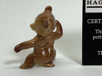 Hagen Renaker #085 A-3384 Miniatures Fighting Bear Last of Factory