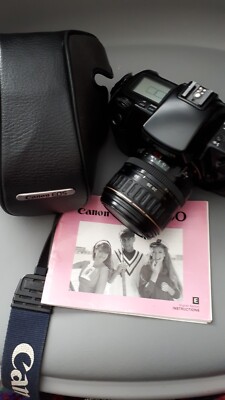 REDUCED!! Canon EOS 100 SLR 35mm Film, Zoom Lens 28-80mm, case