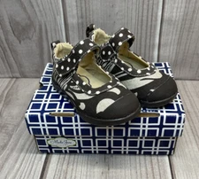 Madie Jane Dallas Toddler Girls Mary Jane Shoe Size 21 US 5.5 Brown & Tan