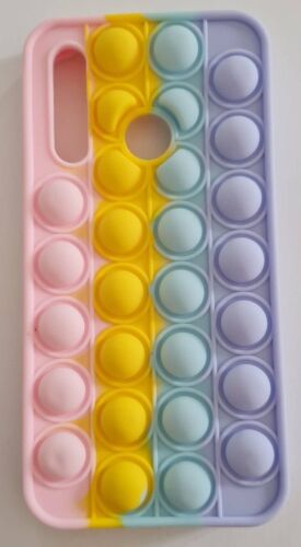 For Huawei P Smart 2019 (2019) Case Pop Fidget Toys Push It Bubble Cover UK - Afbeelding 1 van 4
