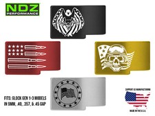 for Glock 17 19 Gen 1-3 Magazine Release Extended Stock Plus Aluminum Trending