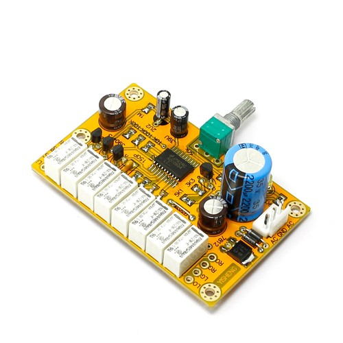 Dual Channels Relay HIFI Volume Control Board ALPS Potentiometer AC12V to 18V - Picture 2 of 5