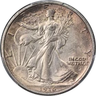1916-D Walking Liberty Half PCGS MS63 Nice Luster Nice Strike