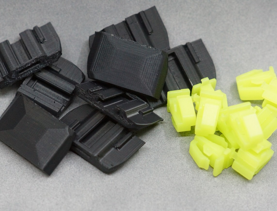 88-89 Honda CRX Door Protector Clip Assembly (3d Printed, Full Set