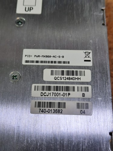Juniper PWR-MX960-AC-S 740-013682 Power Supply for MX960 PWR-MX960-AC-S-B - Picture 4 of 5