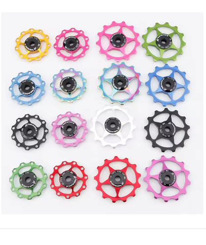 Ingranaggio ruota sostegno deragliatore posteriore bici bicicletta mountain bike - Imagen 2 de 2