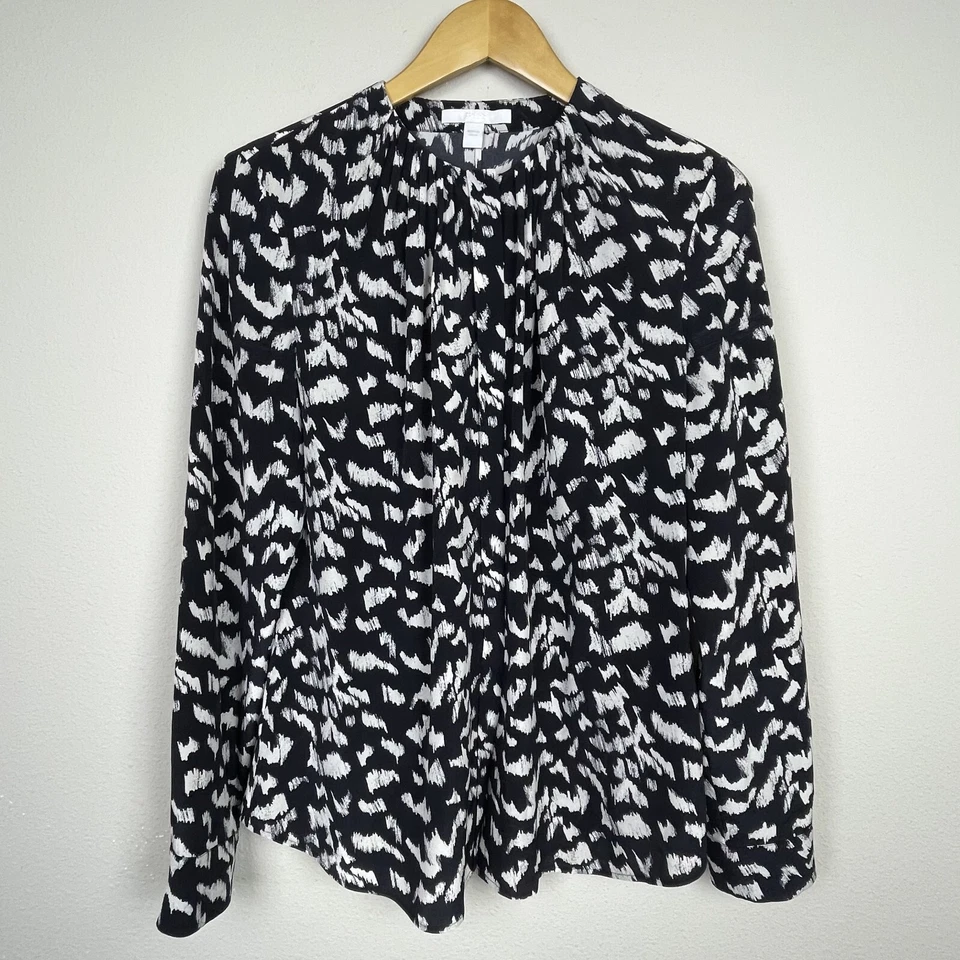 Boss Hugo Boss 女式丝绸纽扣衬衫 6 码职业工作服 2 件装 — 第 2/4 张图片