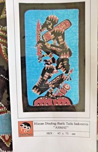 New BATIK TULIS INDONESIA Hiasan Dinding ASMAT Wall New BATIK TULIS INDONESIA Hiasan Dinding ASMAT Wall