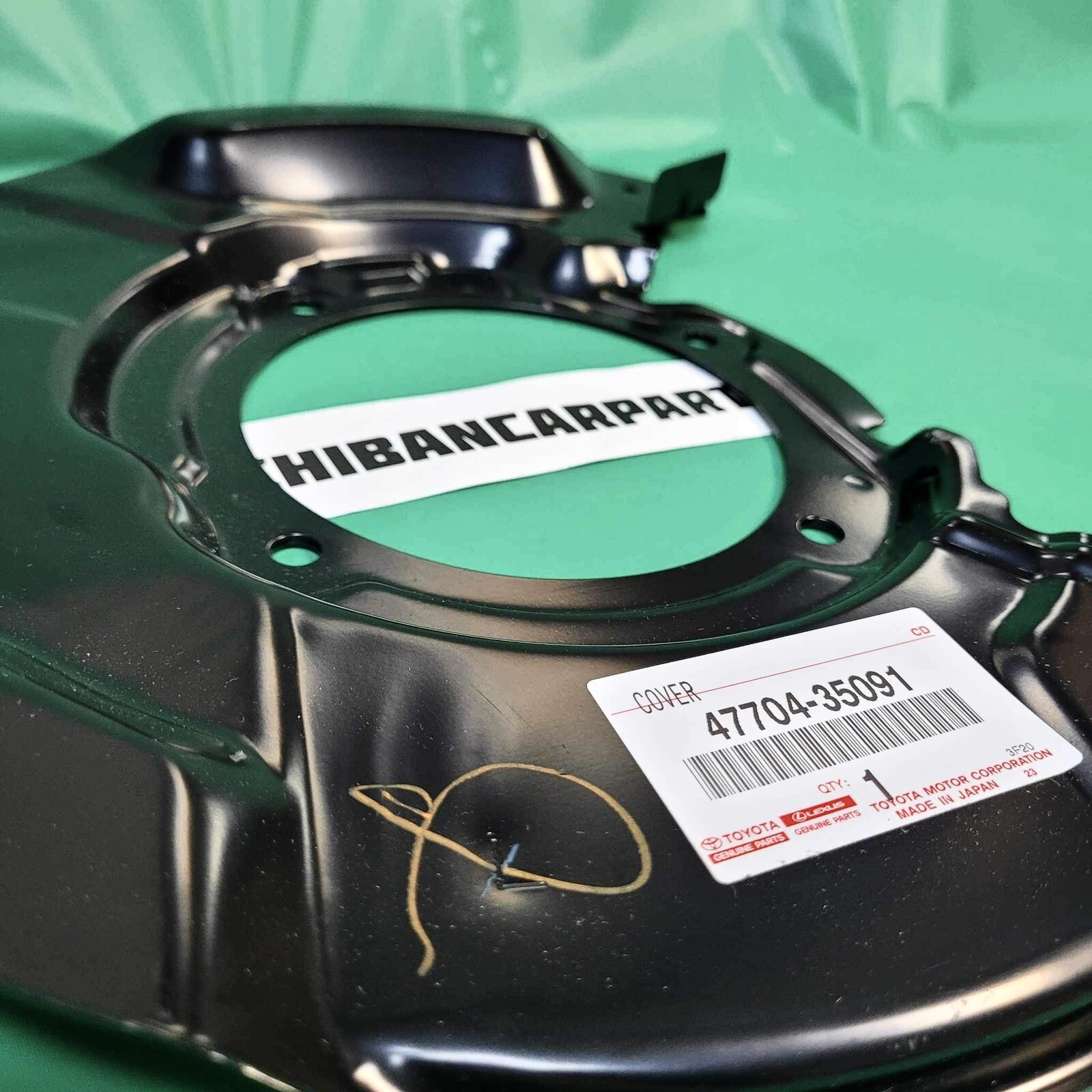 Toyota Genuine Pair 2 Set Front Brake Dust Shields for 4Runner