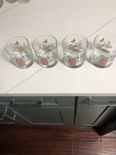 Vintage International Marmalade Set Of 4 Whiskey glasses. Never seen Dishwasher.