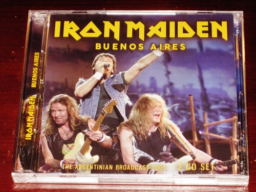 Iron Maiden: Buenos Aires - The Argentinian Broadcast 2001 2 CD Set 2022 UK NEW - 第 1/2 張圖片
