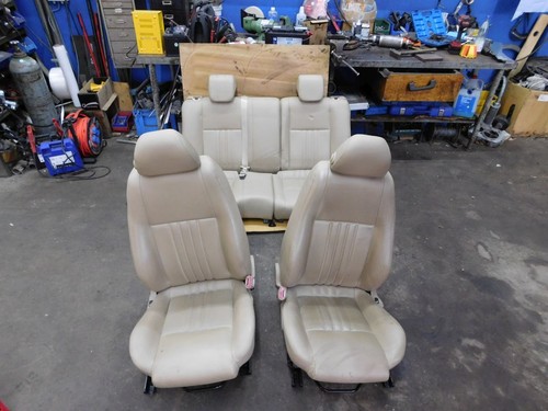 Innenausstattung Sitzgarnitur Sitz vorne Rücksitzbank Leder ALFA ROMEO 147 937