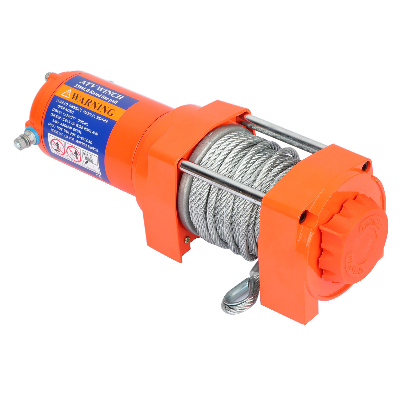 3500Ibs Electric Winch 12V Steel Cable ATV UTV Winch Towing Truck eBay