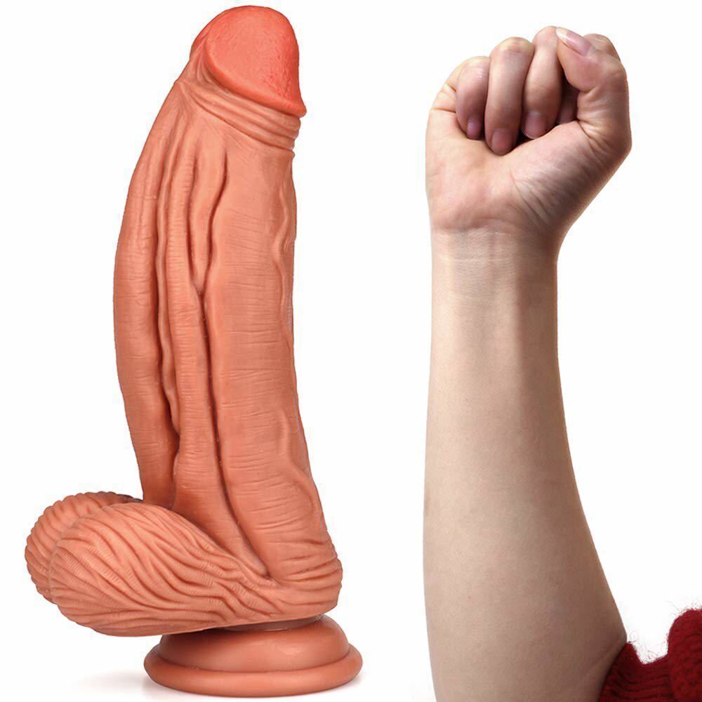 XXXL HUGE Realistic Silicone Thick Big Penis Dildo Dong G-spot Sex Toy for Women | eBay XXXL HUGE Realistic Silicone Thick Big Penis Dildo Dong G-spot Sex Toy for Women | eBay