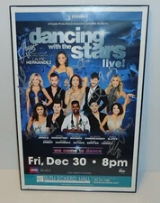 Ruth Eckerd Hall Dancing With The Stars Dec 30th Signed Poster Season 2016-2017