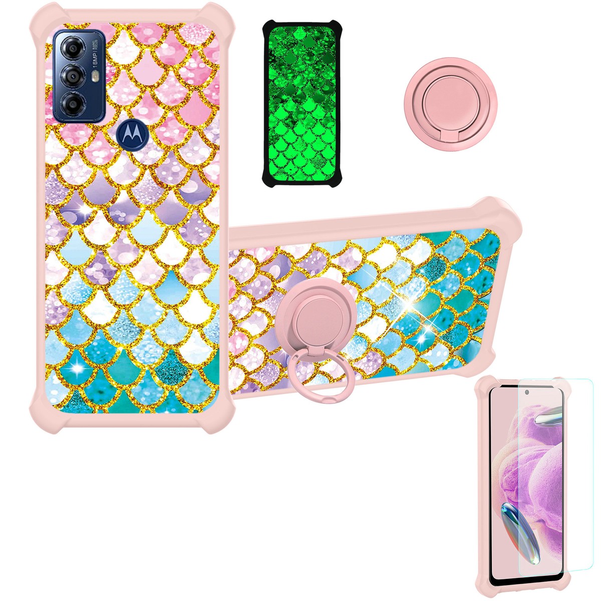 for Motorola Moto G Play 2023 Xt2271dl Phone Case Cover Screen Protector YL