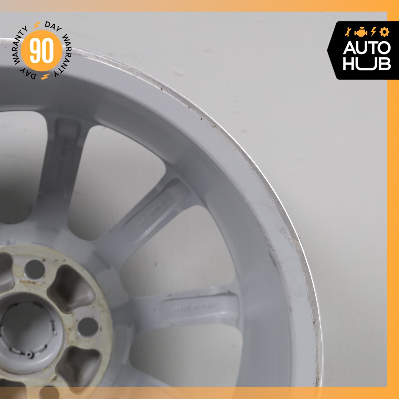 Aston Martin DB7 Vantage 8 x 18 18" Front Wheel Rim Silver 36120943AB OEM