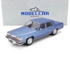 1982 CADILLAC FLEETWOOD BROUGHAM LIGHT BLUE MET 1:18 SCALE