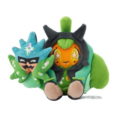 Pokemon Plüsch Puppe Stofftier Ogerpon Teal Mask Pokemon Center Japan 34 cm