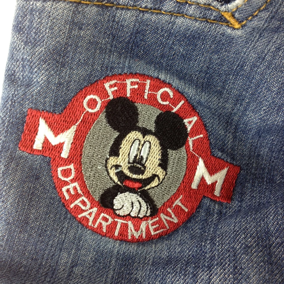 Jeans forrados vintage Disney Alemania Mickey Mouse niños talla 104 (US-4 años) Foto 3 de 4
