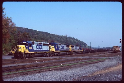 Original Schienenschlitten - CSXT 6280+ Allentown PA 10-11-1995