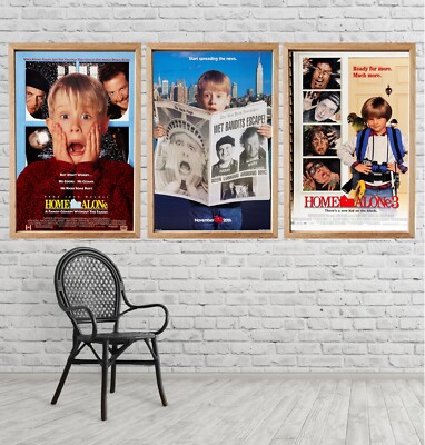 Home alone Christmas part 1 2 3 Filmplakat movie poster