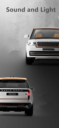 2023 1/24 Range Rover SUV Alloy Car Model Diecast Metal Off-road Vehicles Toy Gi - Picture 15 of 24