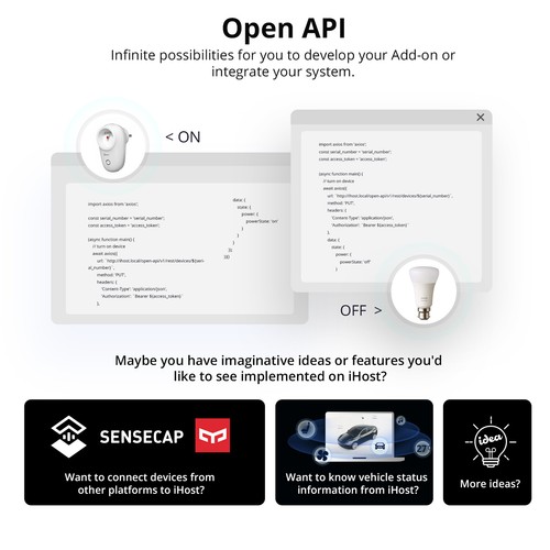 SONOFF iHost Smart Home Hub puerta de enlace de control central local automatización segura del hogar - Imagen 5 de 15