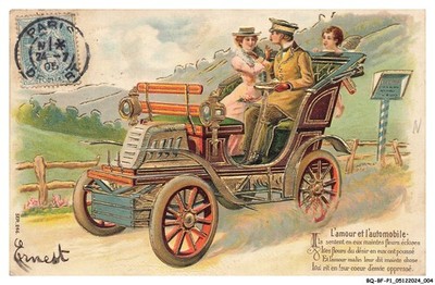 BQ-BFP1-0003-AUTOMOBILE - L'Amour Und Automobil - Tacot