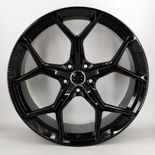 22" x4 rs6 f black alloy wheels for new audi a8/q7/sq7/q8/sq8/e tron + tyres