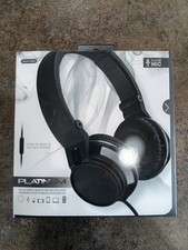 sentry platinum deluxe stereo headphones with folding headband