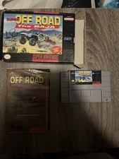 Super Off Road: The Baja SNES Tradewest 1993 NTSC-U/C Box & Manual Included