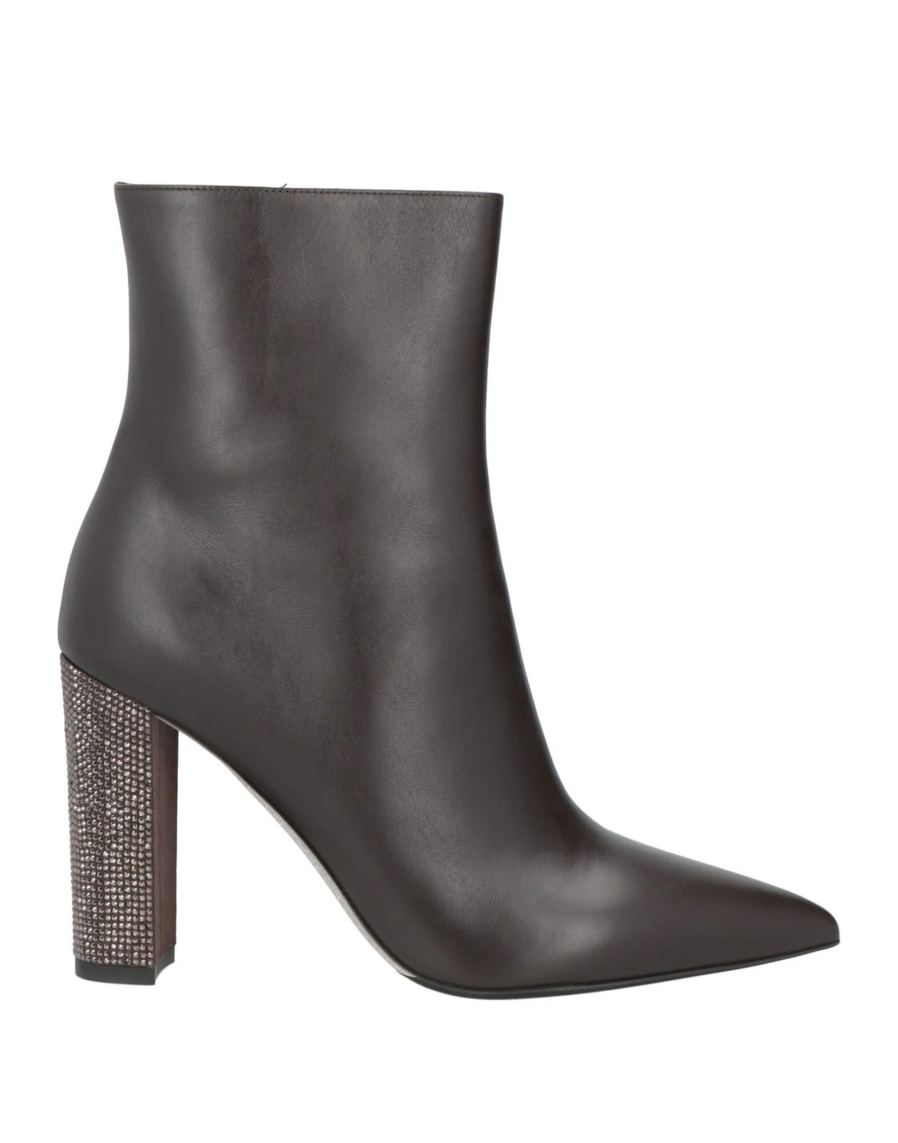 Rene' Caovilla - Women - Leather Ankle boots - Dark brown