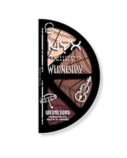 NYX Wednesday Stained Glass Contour Palette Limited Edition Wednesday Addams