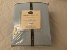 Brand new from Luxury collection ultimate flannel queen sheet set blue color