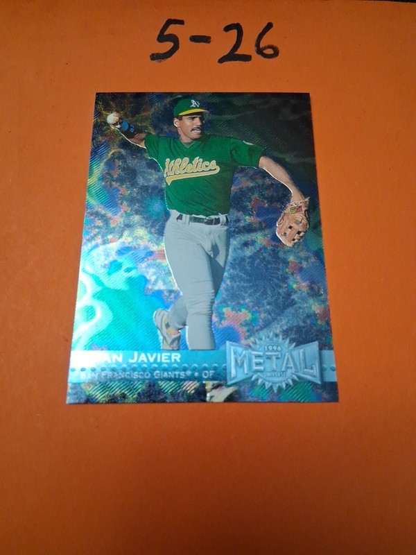 1996 Fleer Metal Universe - Stan Javier #243