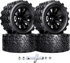 Rc Truck Tires12mm Hex Hubs And Wheels 2.8 Tires With Foam Inserts For Traxxas Rc Truck Tires12mm Hex Hubs And Wheels 2.8 Tires With Foam Inserts For Traxxas