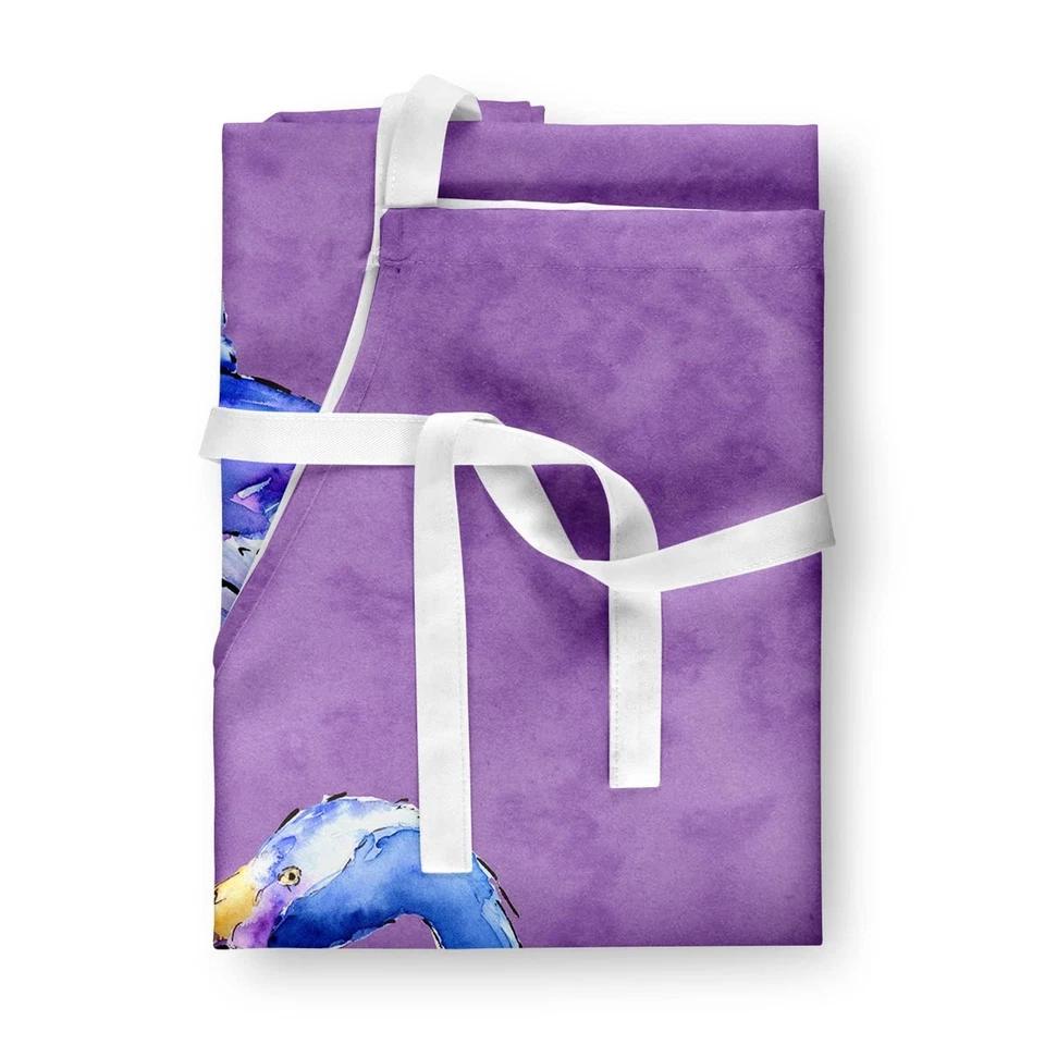 Caroline's Treasures 8874APRON Flamingo on Purple Apron Cooking Kitchen Serve... Foto 3 de 4