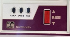 Nintendo Game & Watch Mario Bros. MW-56 Multi Screen Box & Manual Tested Working