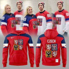 Czech Hockey Team Olympic Winter 2026 Hoodie T-Shirt