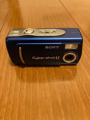 Sony Cyber-shot U DSC-U20 Blue Compact Digital Camera 2MP Tested