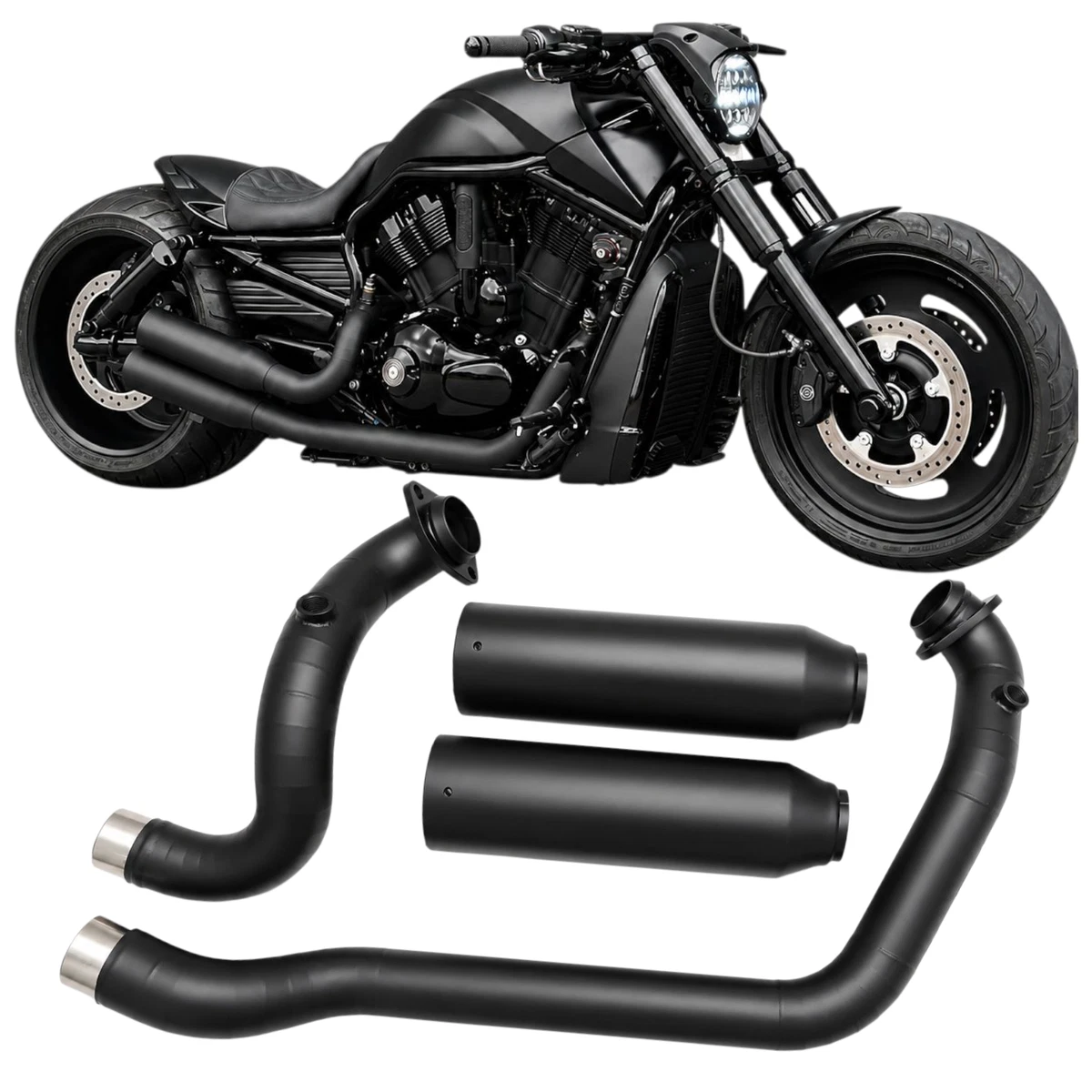 Motorcycle Exhausts & Exhaust System Parts for Harley-Davidson V