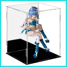 Display Case 7.8x7.8x9.8inch,20x20x25cm for Collectibles Assemble Clear Acryl...