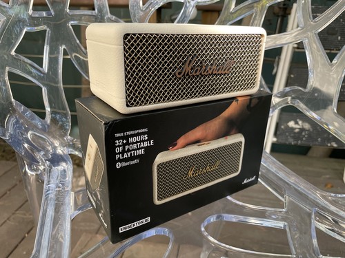 BRAND NEW SEALED- Marshall Emberton III Portable Bluetooth Speaker - Cream White