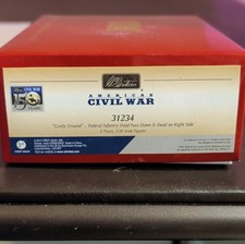 W. Britains Civil War Federal Infantry 'Costly Ground' 1:30 Scale Figures 31234