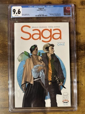 Saga #1 | First Print | CGC 9.6 | Image Comics, 2012