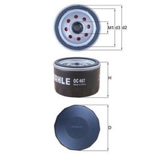 Ölfilter für Dacia Dokker Duster HS Lodgy JS Logan LS 2 FS MCV KS US | 2426670