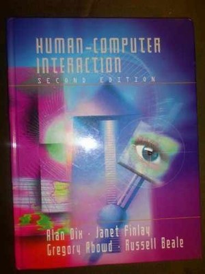 Human-Computer Interaction (2nd - Hardcover, by Alan J. Dix - Very Good j