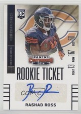2014 Panini Contenders Rashad Ross (Blue Jersey) #193 Auto 0af