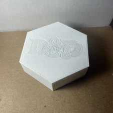 Dice storage case with logo DnD Dungeons and dragons for a complete die set